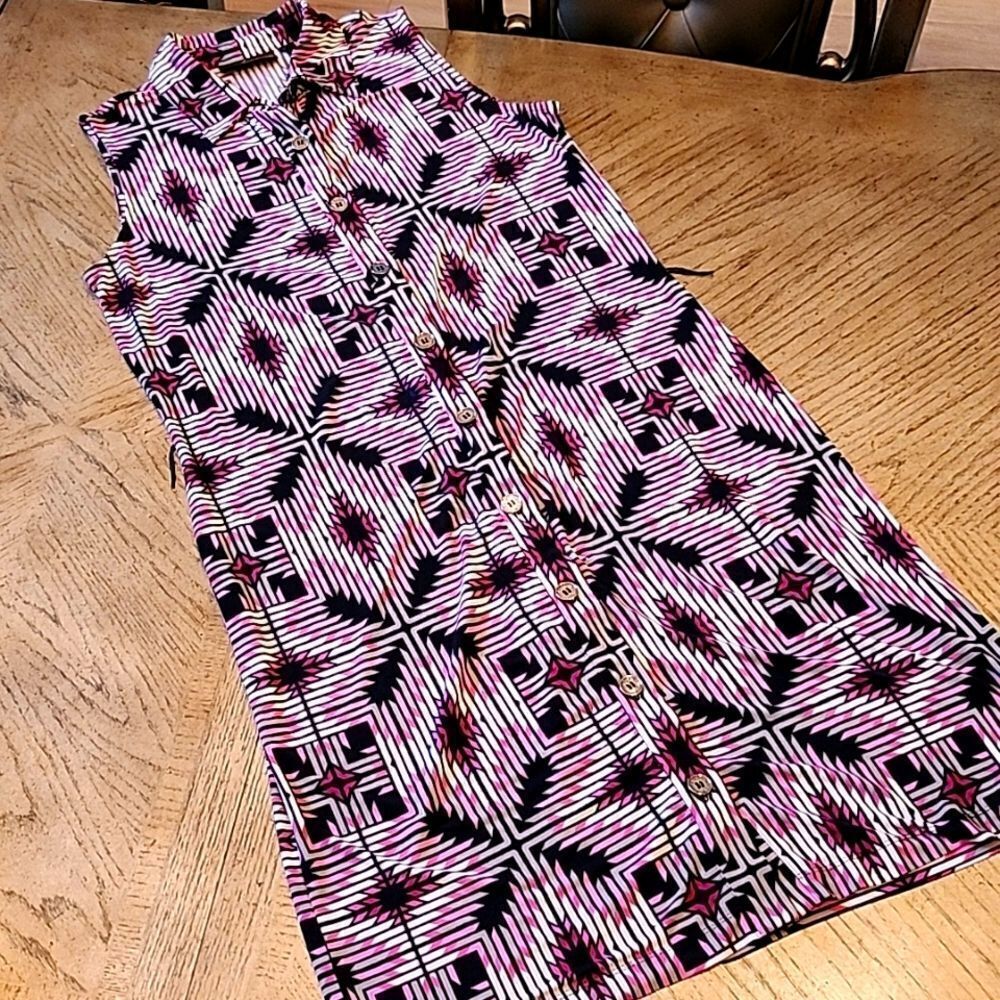 Dana Buchman size M southwest print dress